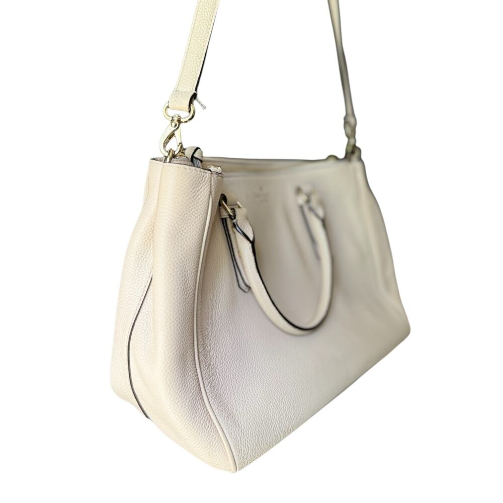 Kate Spade Mulberry Street Leighann Pebbled Leather Crossbody Tote - Picture 5 of 14